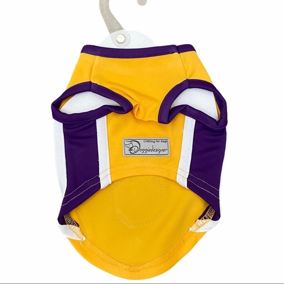 LA LAKERS Pet Jersey #8 Blooper Issue New w/flaw - Picture 2 of 9